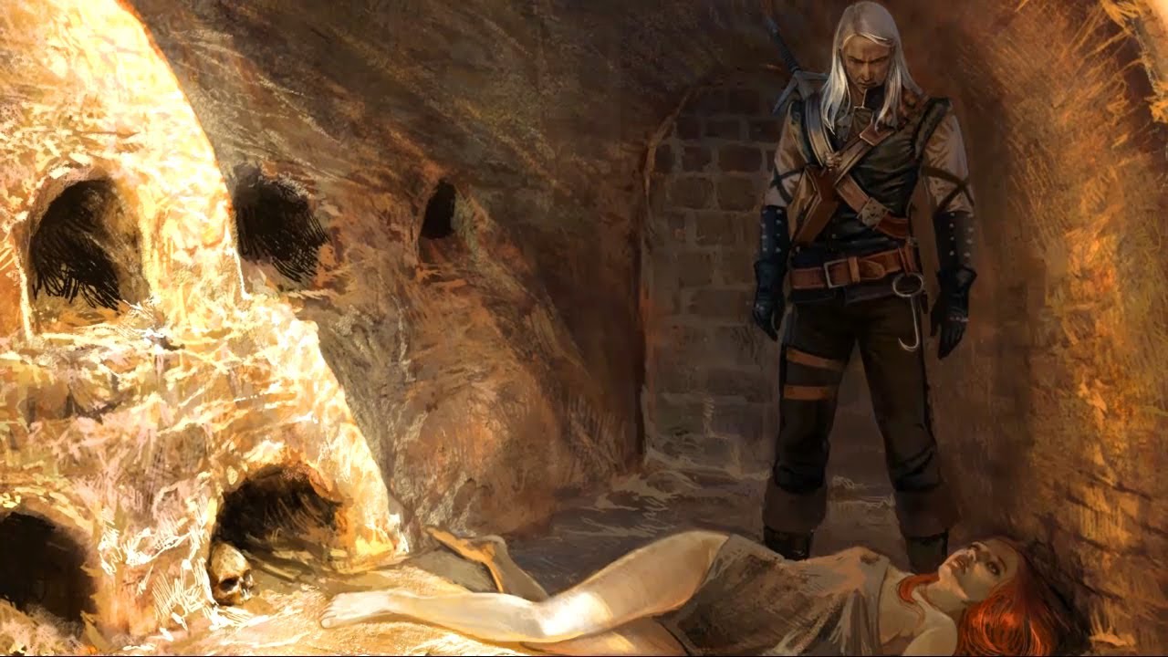 Cursed Princess: Story of Geralt and Adda. Her Highness The Striga (The Witcher 1)