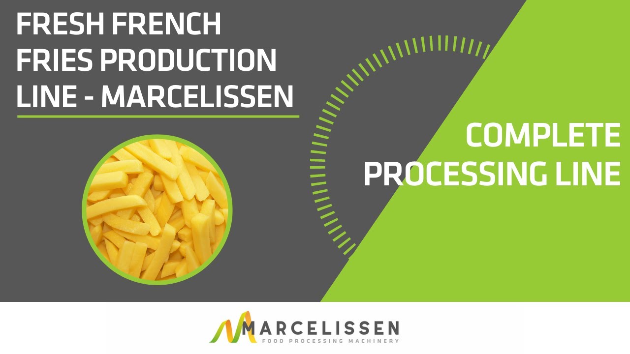 Fresh French Fries Production Line - Marcelissen