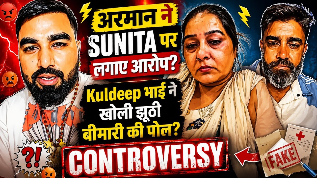 ARMAAN NE SUNITA PAR LAGAI AAROOP? 🤬 KULDEEP NE KHOLI BIMARI KE POL? @PayalGoluVlog | D Art Mirror
