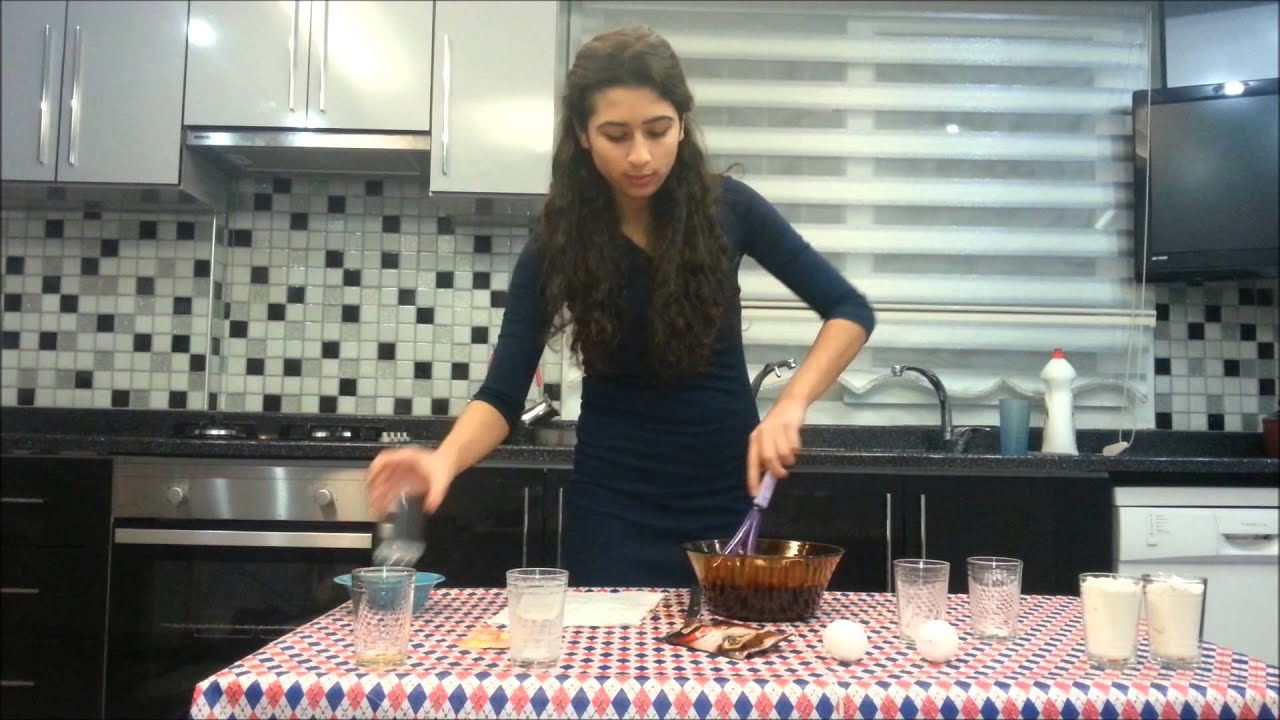 İngilizce &ouml;devi kek yapımı