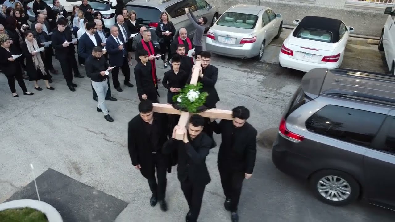 Mar Gewargis Cathedral - Good Friday Procession 2025