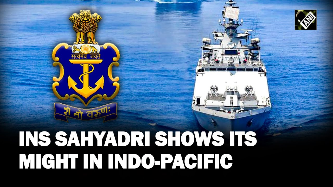 Indigenous INS Sahyadri participates in maiden Indo-Indonesia-Australia trilateral maritime exercise