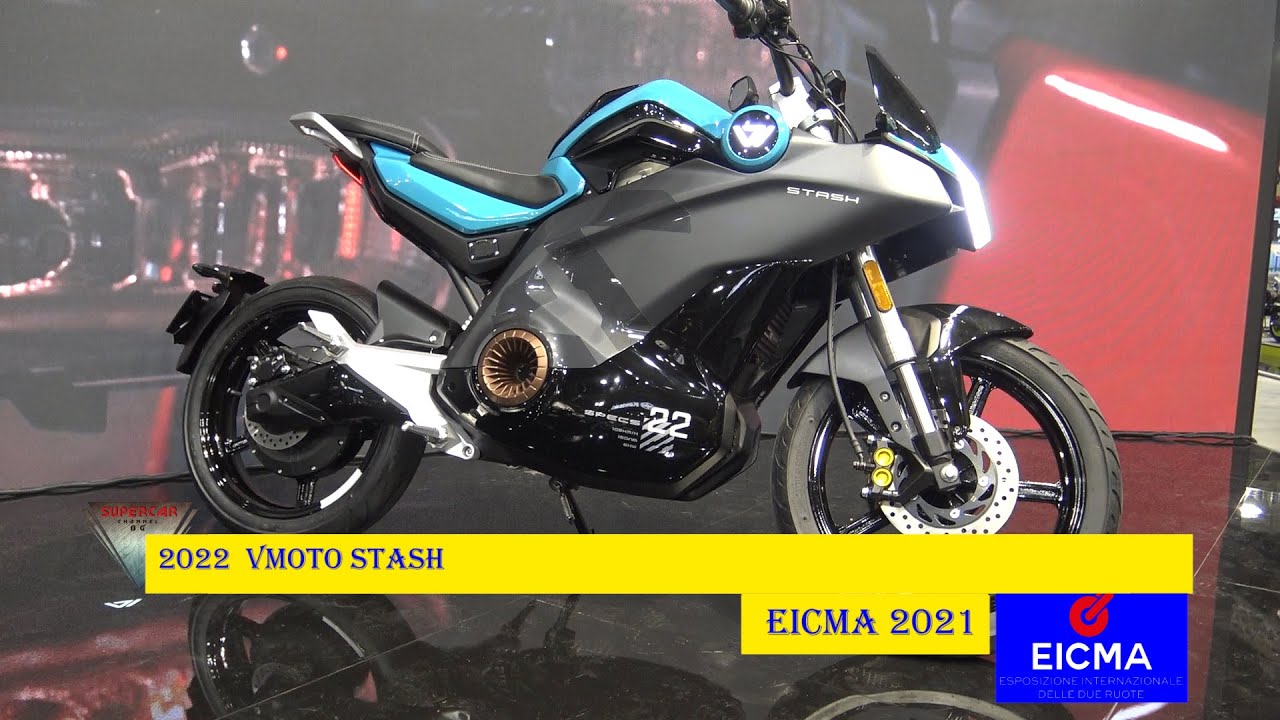 2022 Vmoto Stash Motorcycle Walkaround Eicma 2021