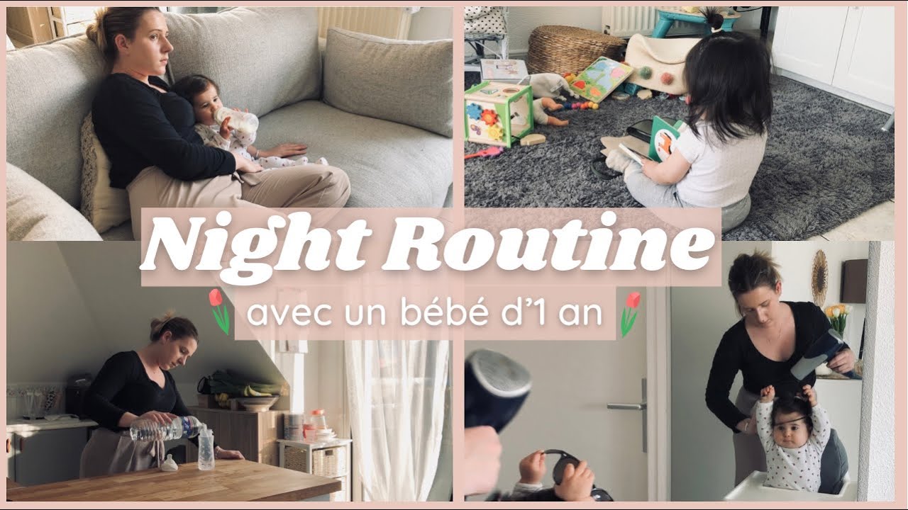 NIGHT ROUTINE AVEC UN BÉBÉ D’UN AN 🧸 BALADE D’APRÈS MIDI & ORGANISATION | My sweet little baby