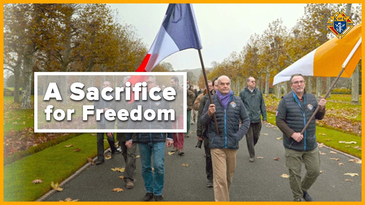 French Knights Honor Fallen of Belleau Wood
