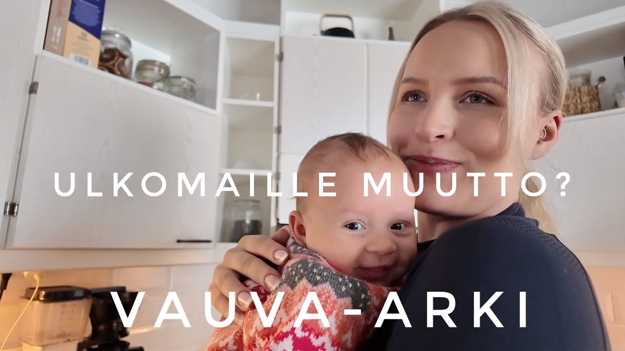 Arkea, vauvalle ostoksia ja muutto? | VLOG