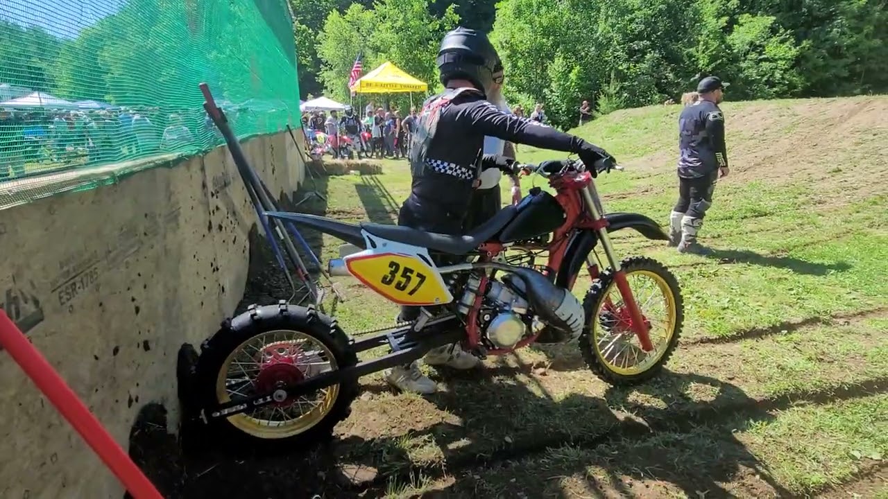 80's CR500 2 STROKES VS 2021 450 4 STROKES @ GUNSTOCK MOUNTAIN HILLCLIMB LACONIA NH 2021