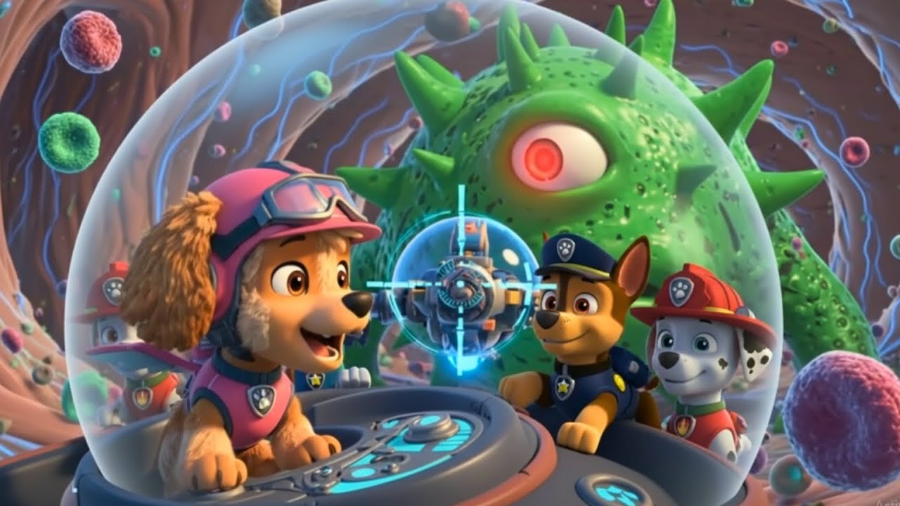 PAW Patrol Super Pup Chase and the Battle of the Dark Nightmares 🐾⚡🌙