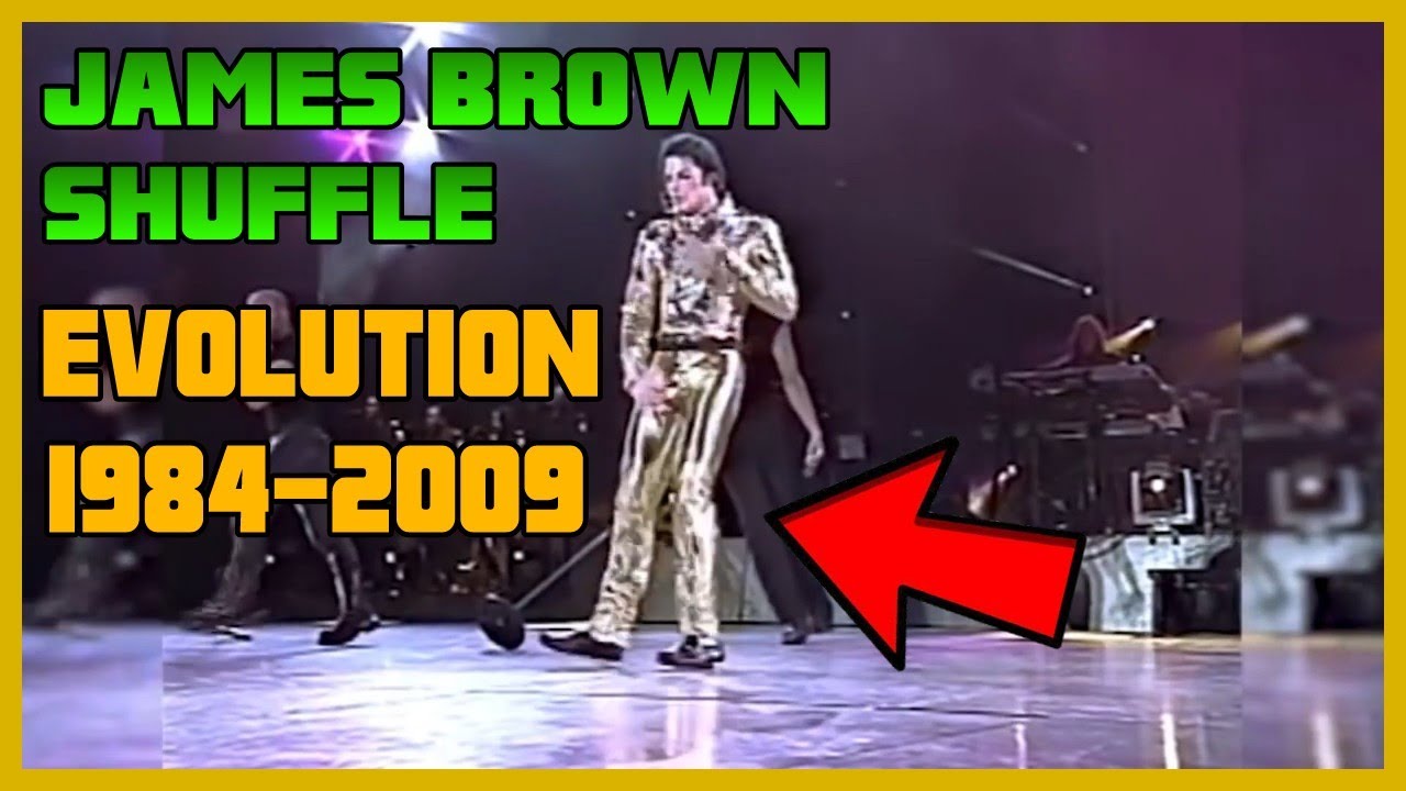Michael Jackson James Brown Shuffle Evolution (1984 - 2009)