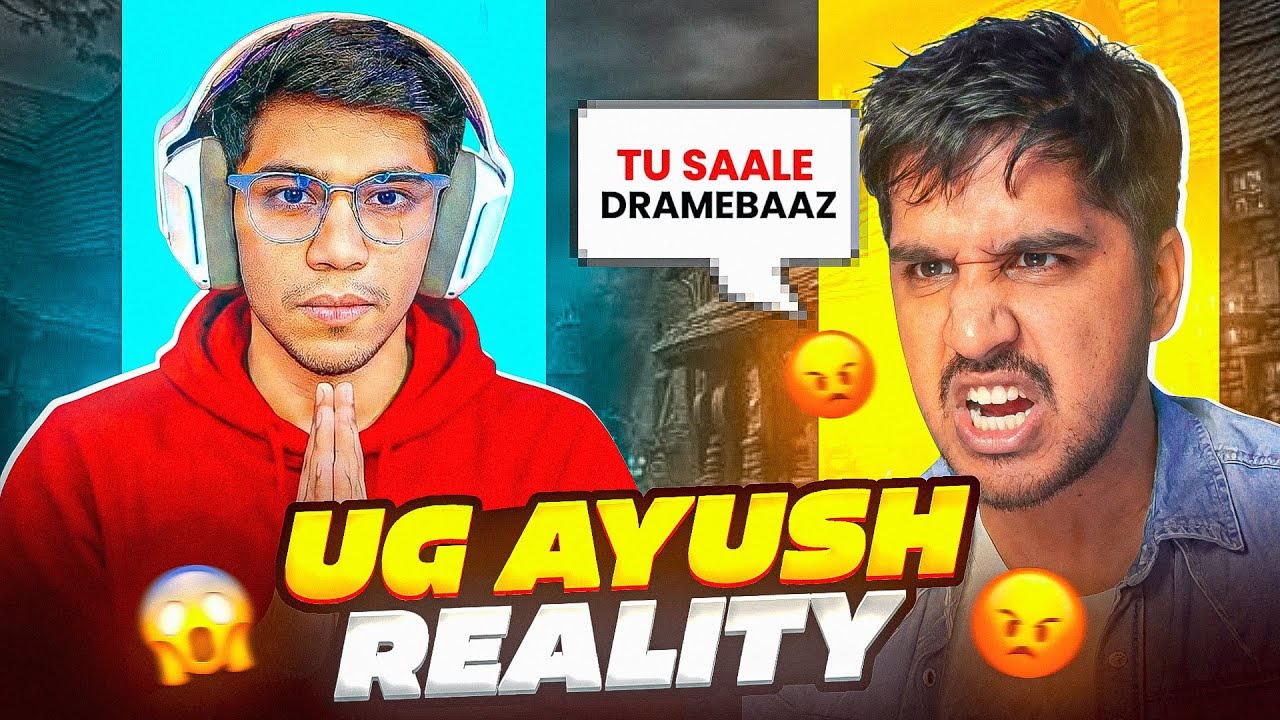 Desi Gamers EXPOSED UG Ayush Drama on Live 🤬🚫 @UnGraduateGamer @DesiGamers_