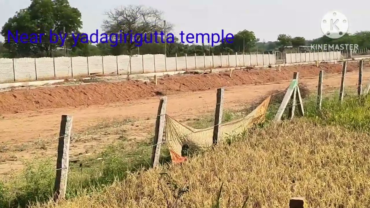 20 guntas agriculture land NH 163 ki 3.5 km yadagirigutta temple ki 8 km R&B 80 feet road RRR KI 8 K