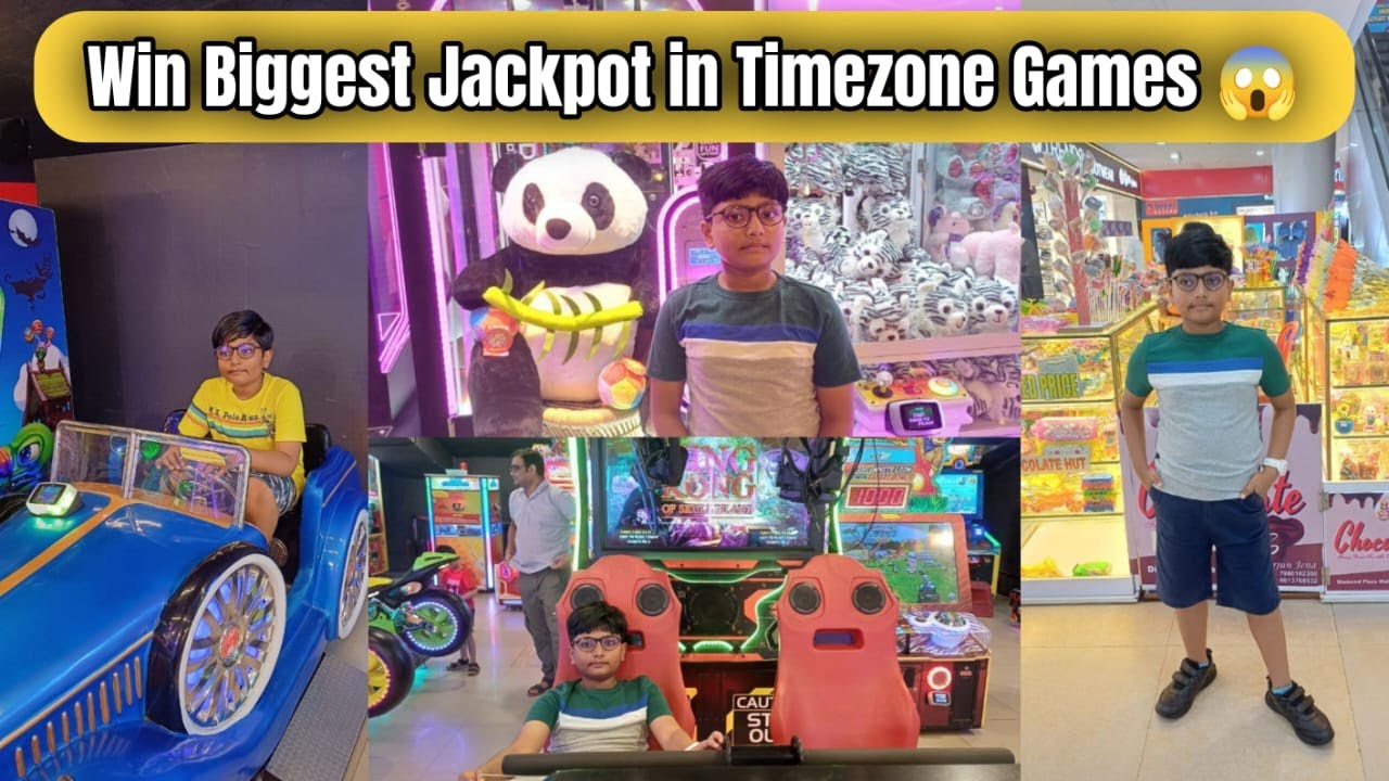 I Won Biggest Jackpot in Timezone Games 😍 | Diamond Plaza #vlogs #travel #timezone