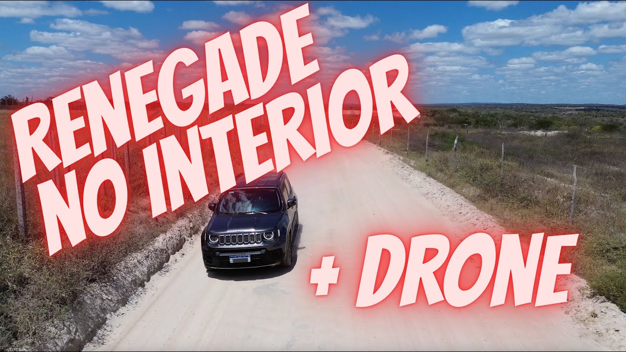 Jeep Renegade T270 4x2 no interior 🚙 + imagens aéreas de drone!