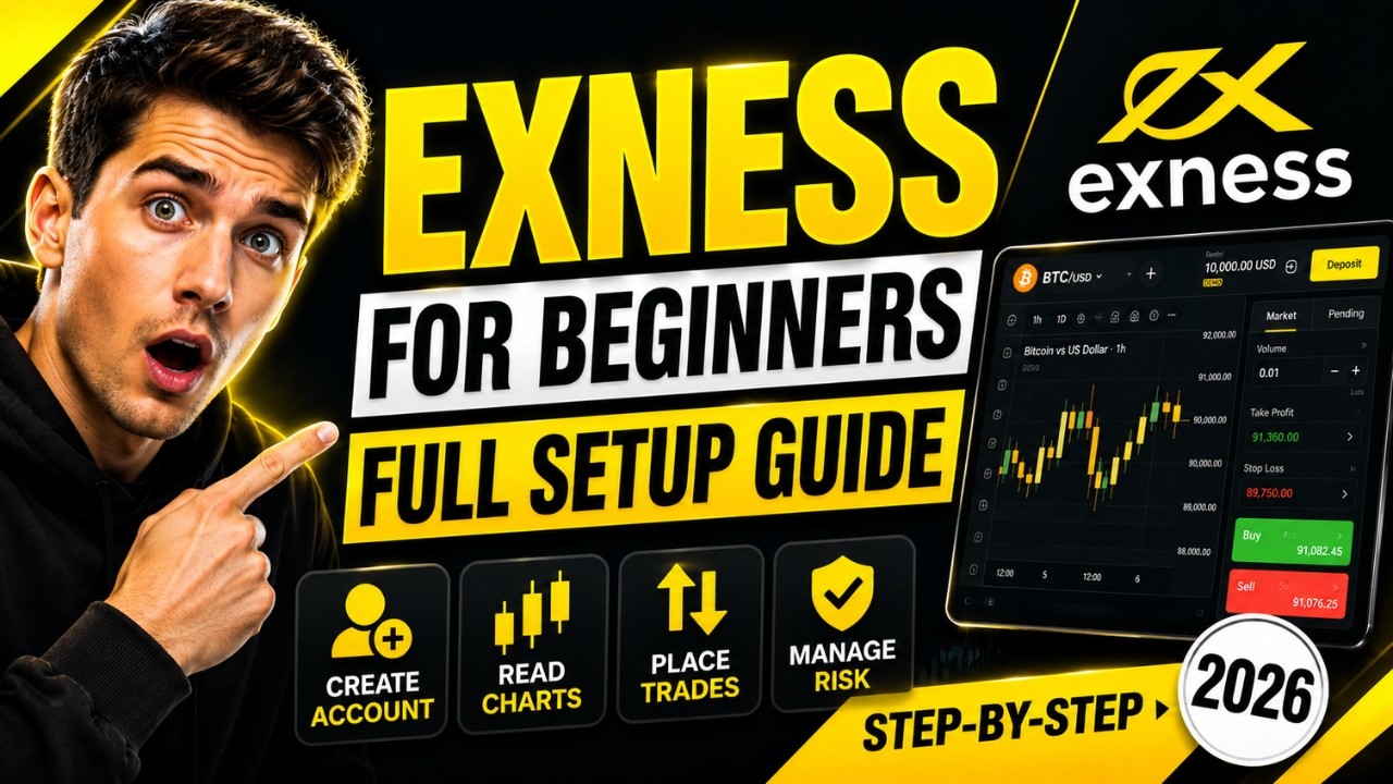 How to Trade on Exness for Beginners (Full Tutorial 2026)