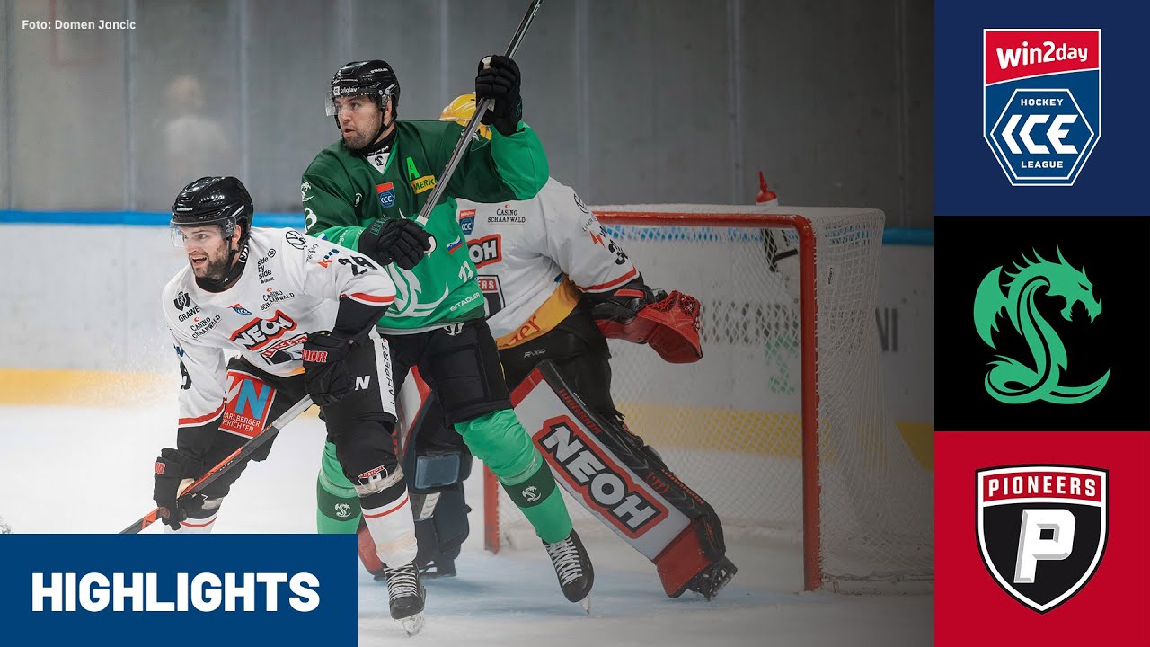ICE: Olimpija Ljubljana vs. Pioneers Vorarlberg | Highlights