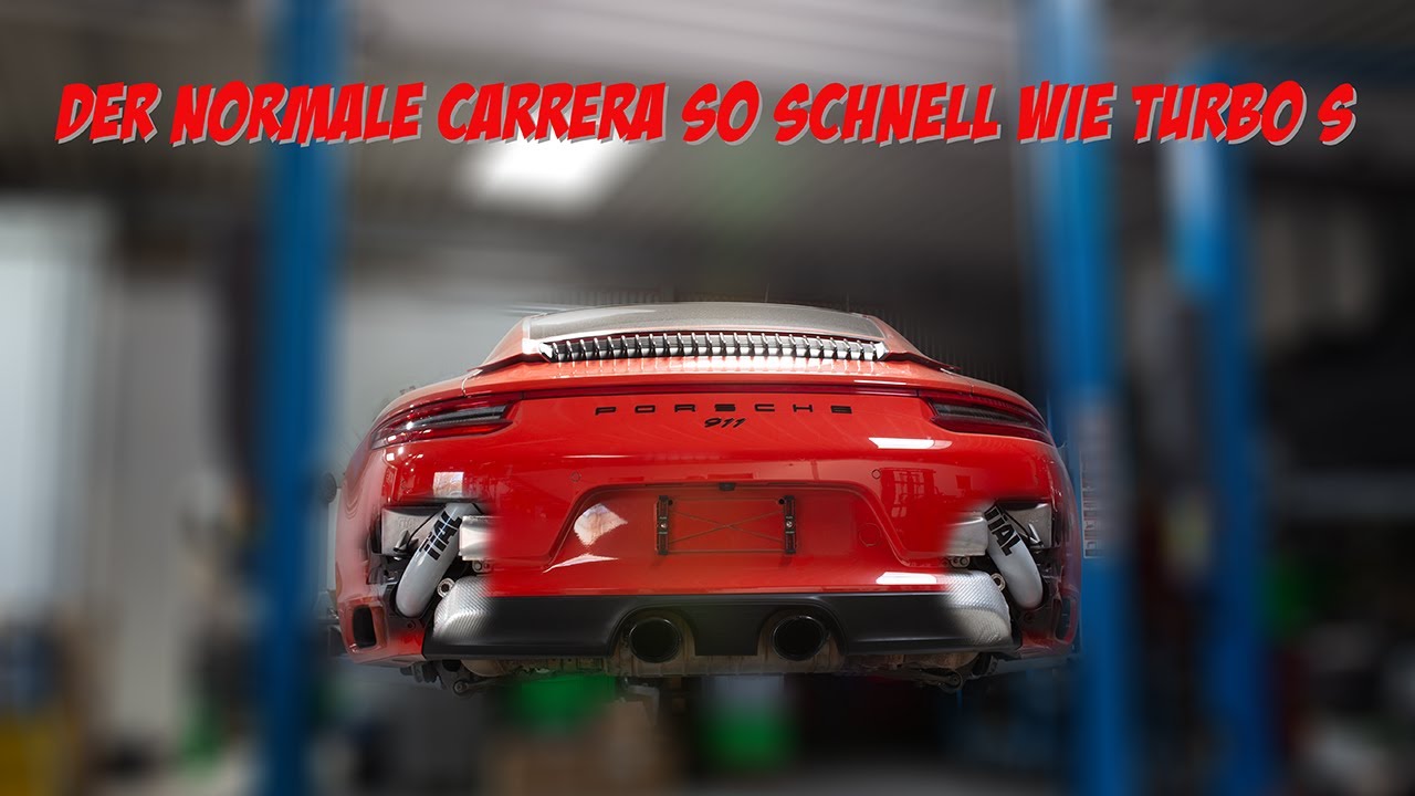 Porsche 991.2 Carrera von 370ps auf 600ps mit TÜV