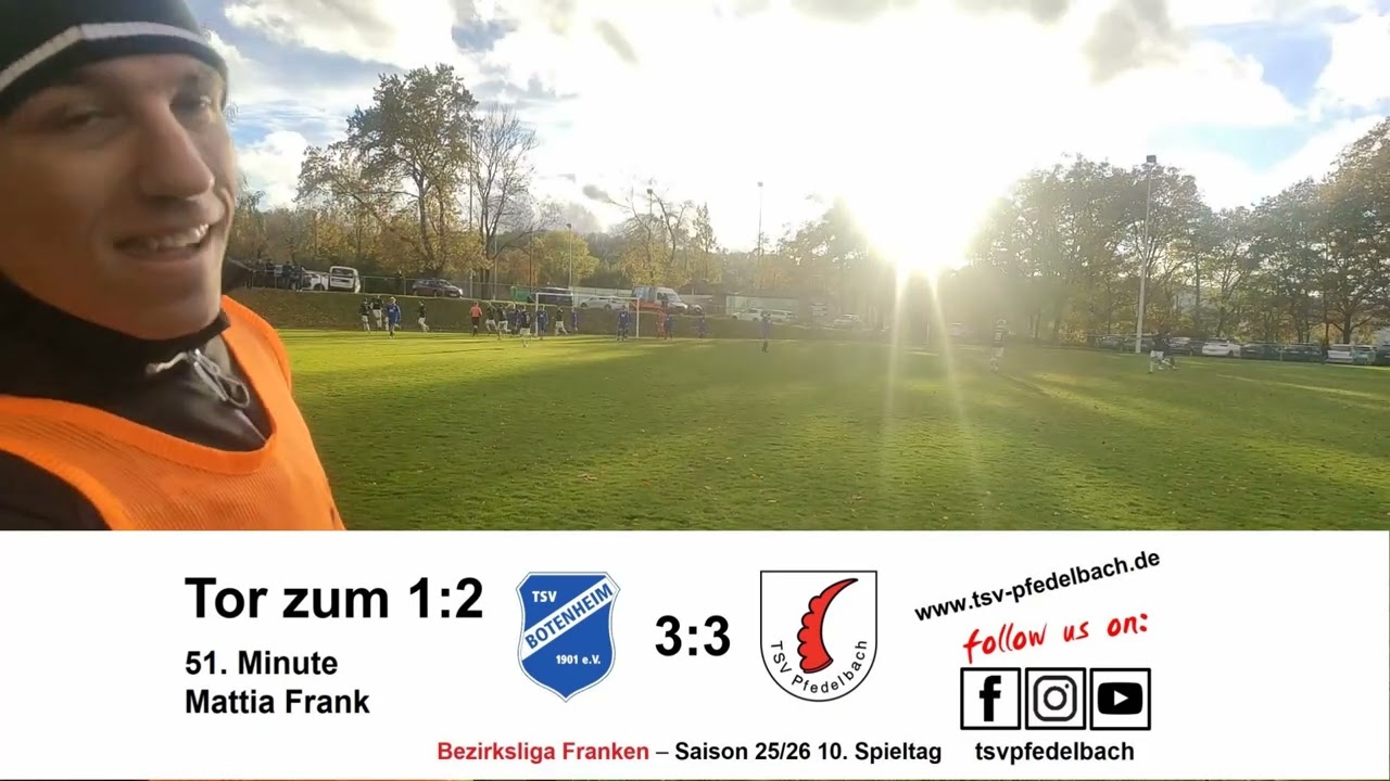 TSV Botenheim - TSV Pfedelbach 3:3 (1:0)