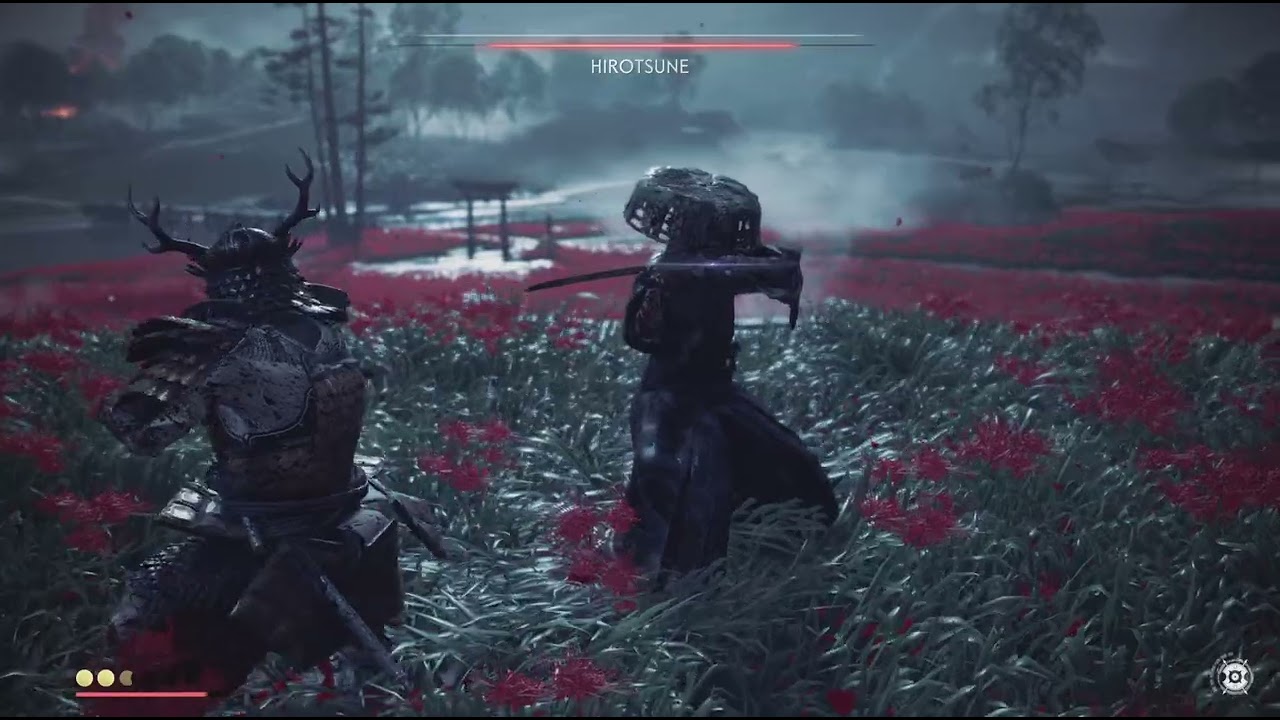 Ghost of Tsushima_ Killing the straw hat Assassins In toyotama.