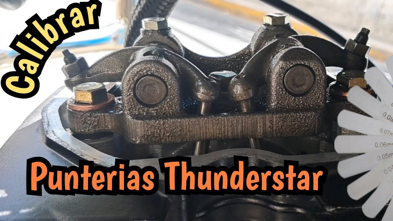 Ajuste de Punterías 🔧 VENTO THUNDERSTAR 300cc / Admisión   y Escape #mecánica #moto #vento #ajuste