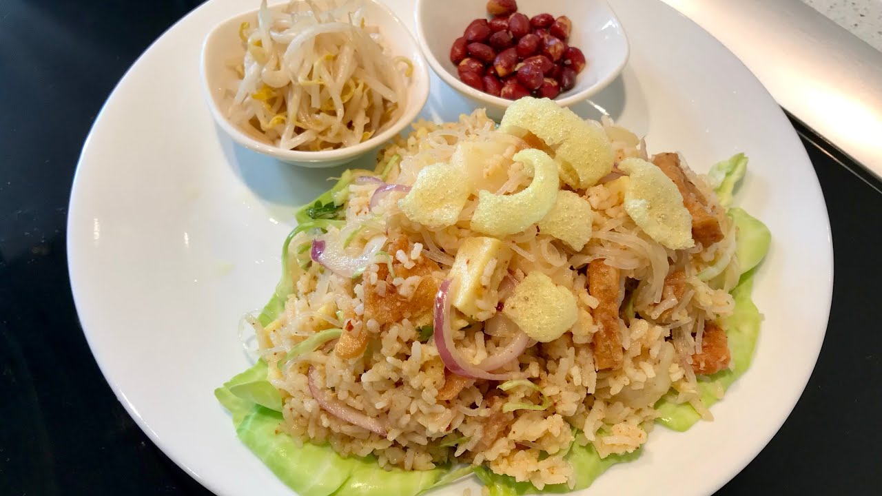 Pyay Rice Salad | Authentic Recipe| ပြည်ထမင်းသုတ်
