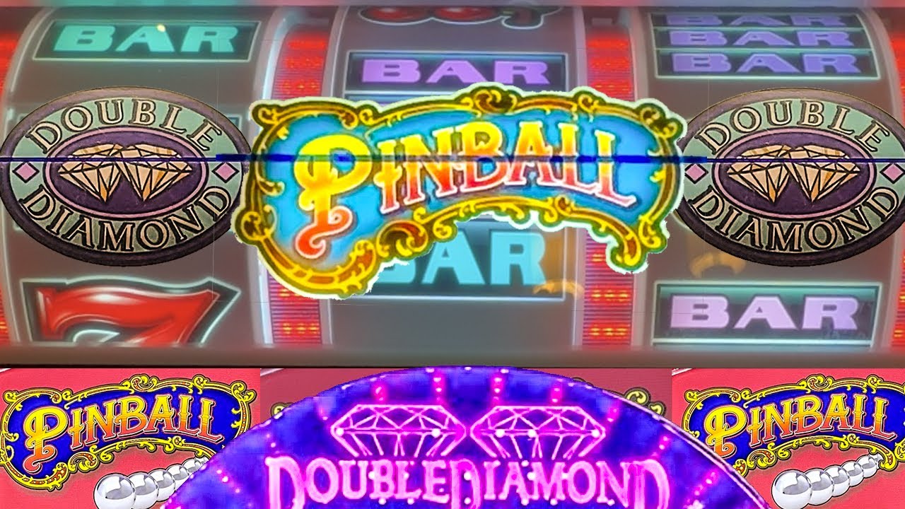 Classic Double Diamond Pinball Casino 3 Reel Bonus Slot
