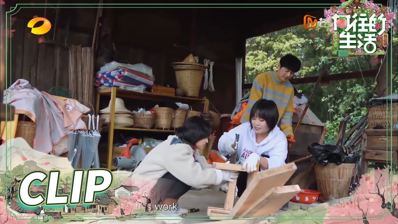 [CLIP EP7] Li Xueqin and Zhang Zifeng make chairs丨Back to Field S5