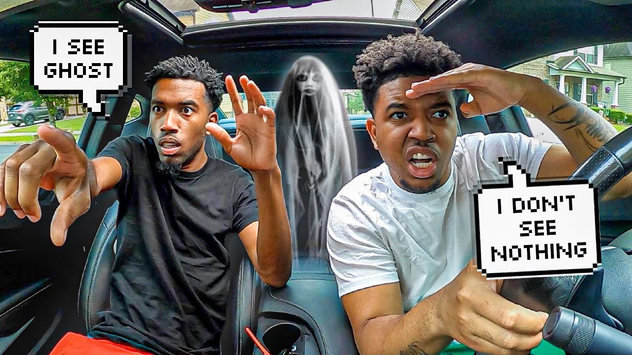 ACTING LIKE IM SEEING THINGS PRANK ON TYJAE!