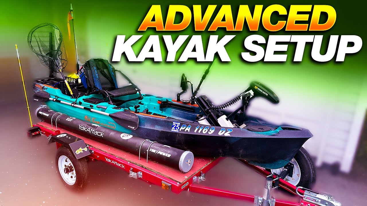 Kayak Fishing Set up - Old Town Autopilot 136 - Advanced Overview