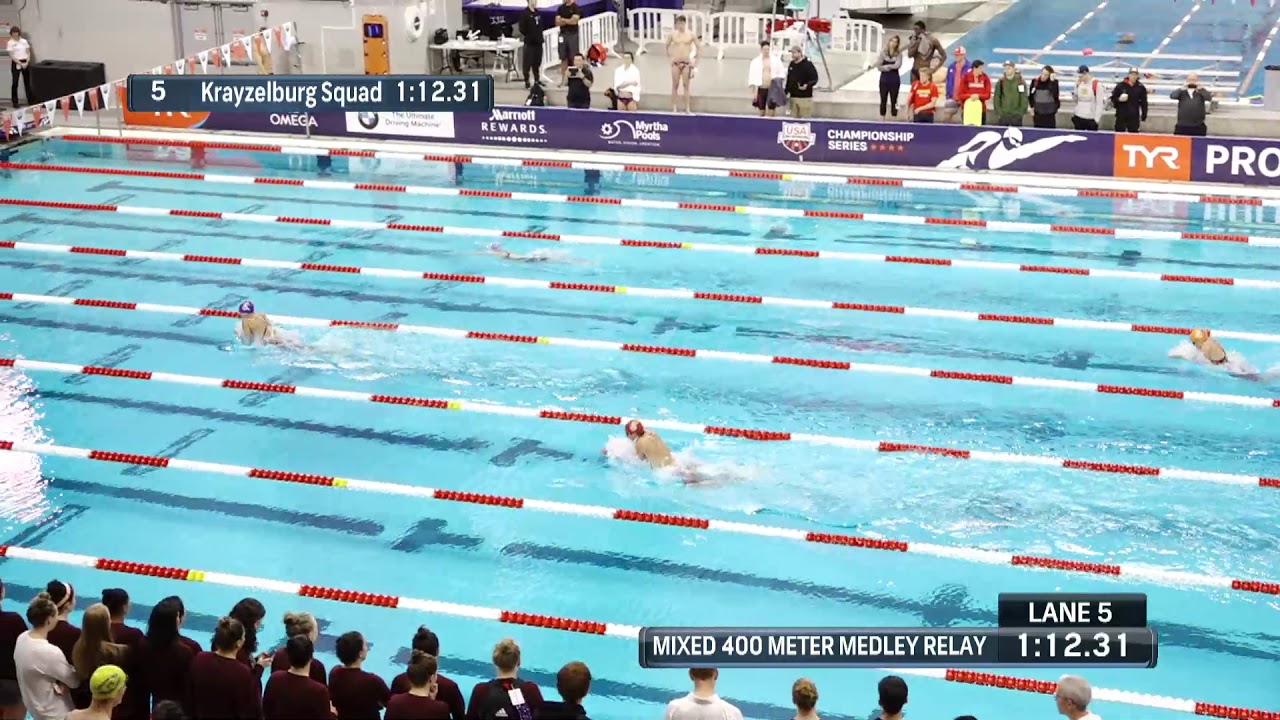 Mixed 400m Medley Relay Final | 2018 TYR Pro Swim Series – Austin
