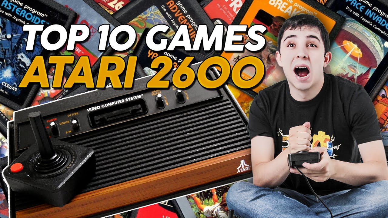 TOP 10 GAMES - ATARI 2600