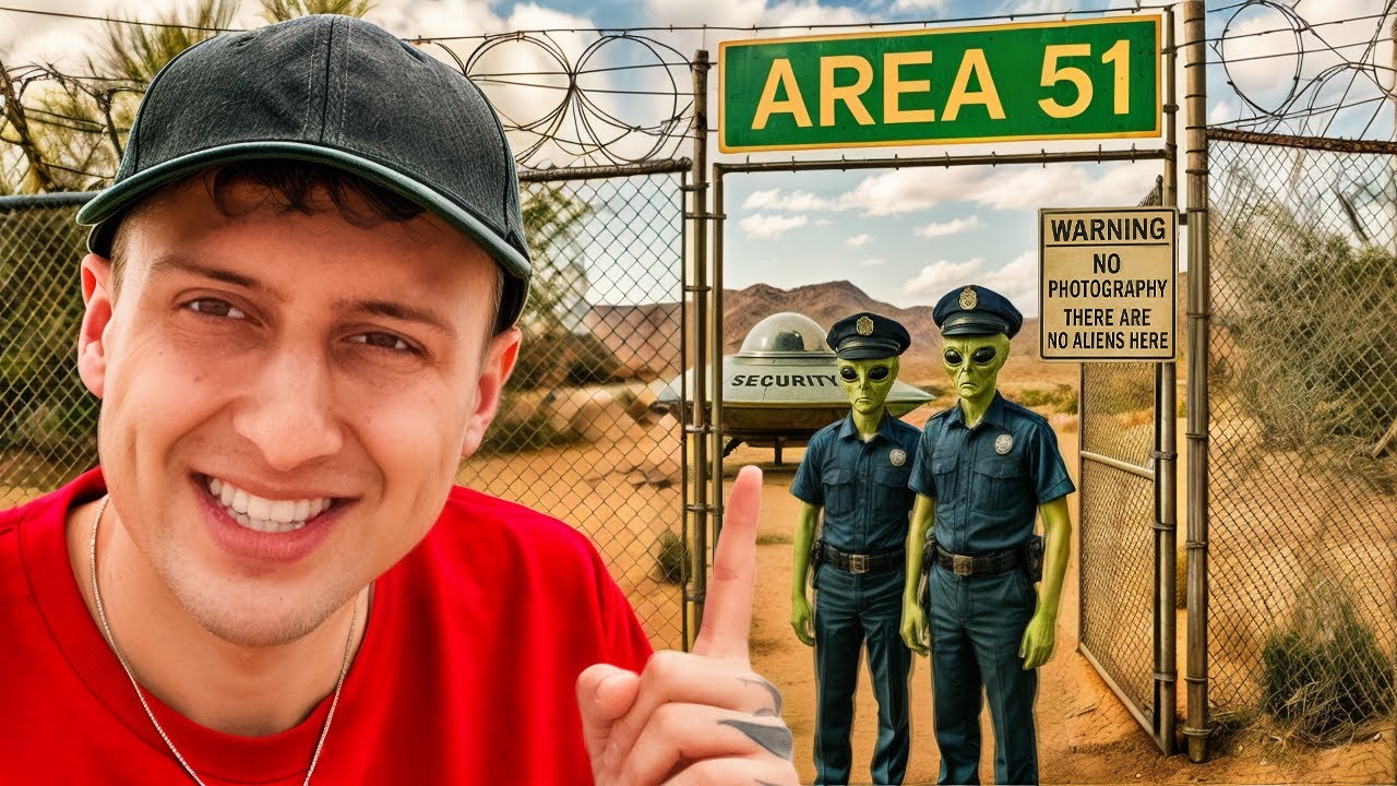 Intenté Entrar al Área 51 👽 ¿Qué ocultan allí?