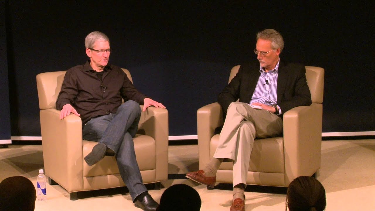 Apple CEO Tim Cook on Inspirational Leaders