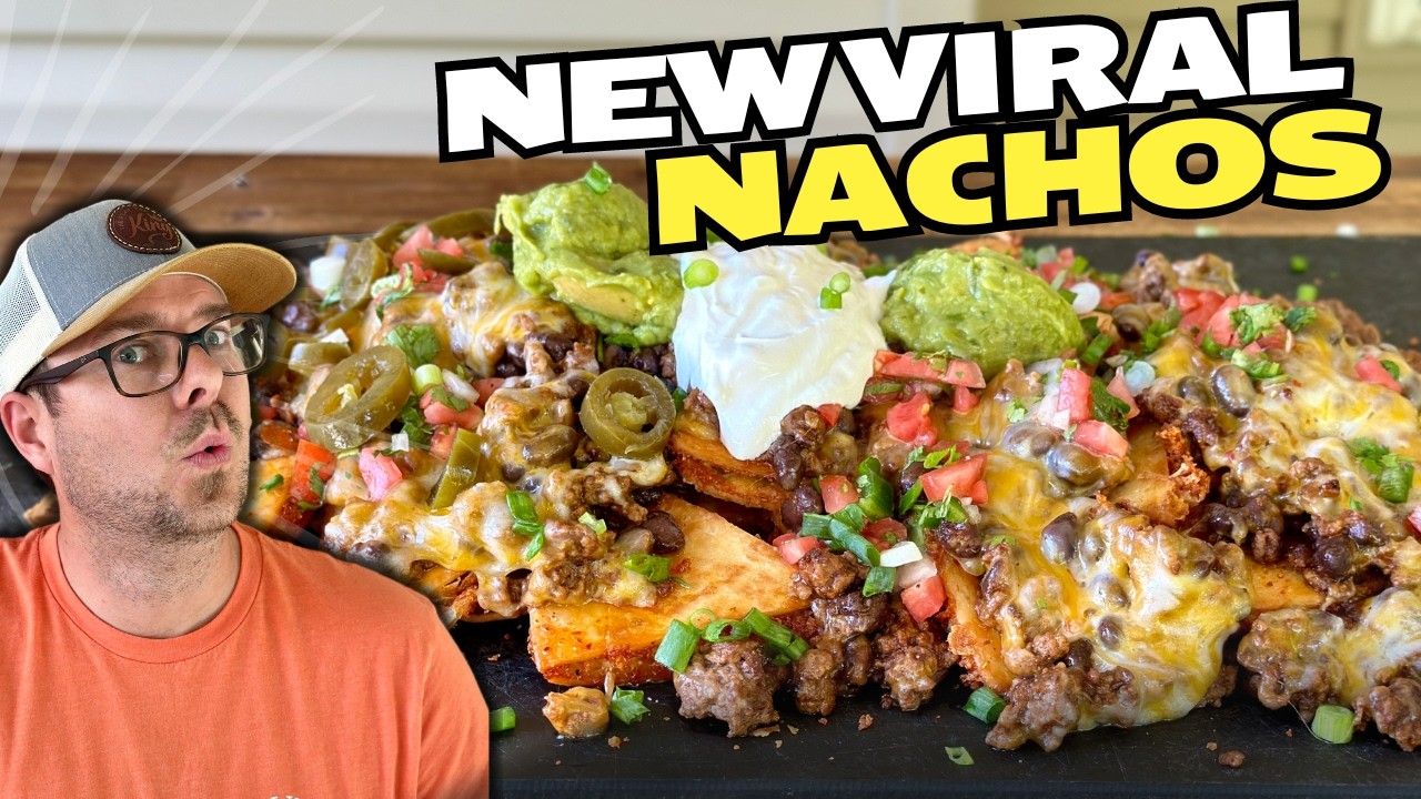 Are Fried Cheese QUESADILLA NACHOS the NEXT Viral Recipe?? Not Sure, but they're DANG GOOD!