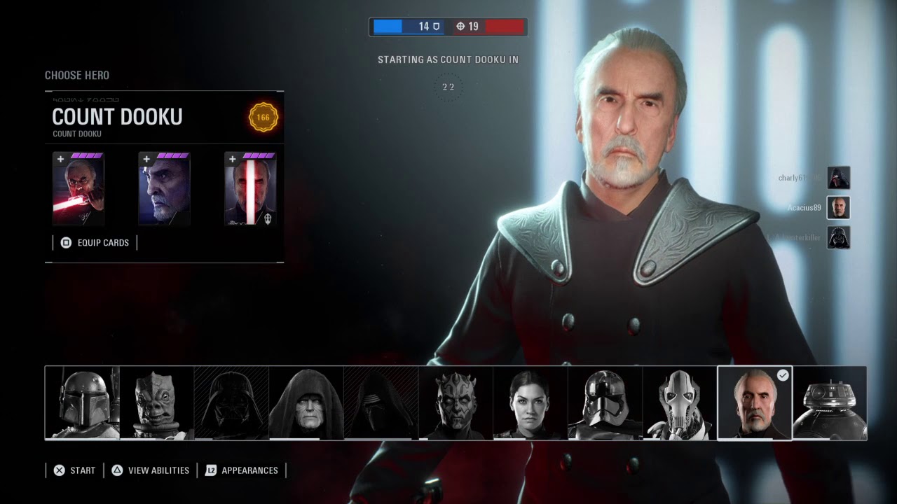 STAR WARS&trade; Battlefront&trade; II - Rare scene in HvsV.