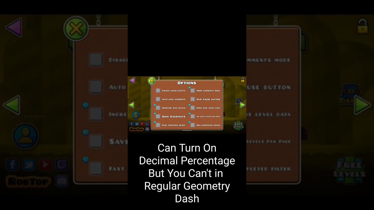 Geometry Dash Десятичный процент!