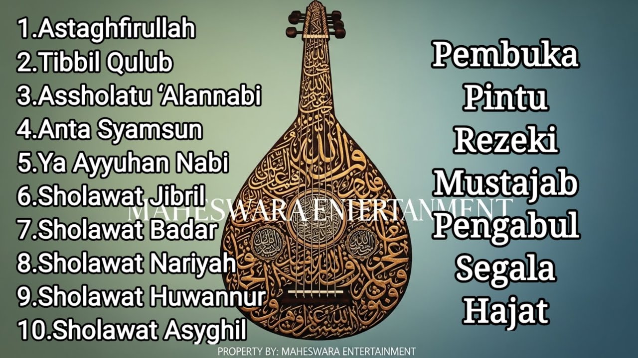 SHOLAWAT JIBRIL PEMBUKA REZEKI | ISTIGHFAR & SHOLAWAT NABI MERDU 2026