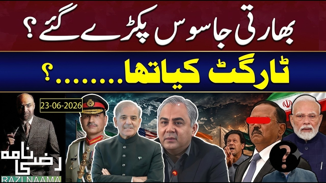 Indian Spy Network Exposed | What Was the Target? | Rizwan Razi