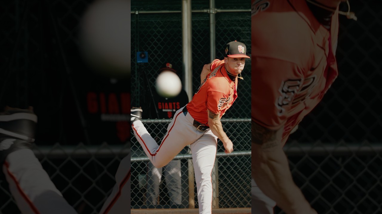 MLB cinematography: pitchers at Spring Training 🎥