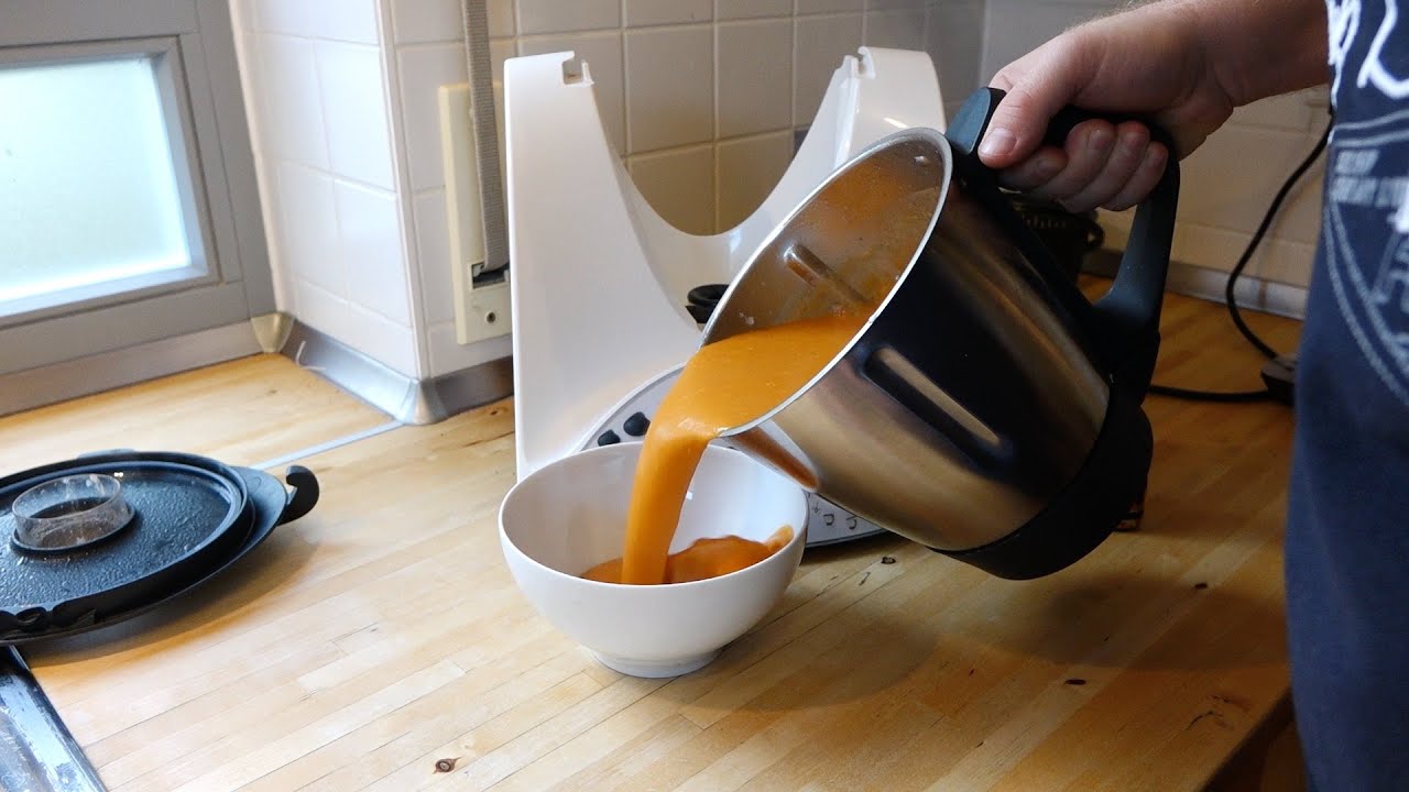 Thermomix: VEGANE Rote Linsensuppe mit Kokosmilch - Rezepte - TM31 / TM5 (deutsch)