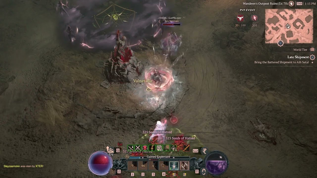 Diablo 4 | INSANE DPS TRAP BUILD | ROGUE 1vX PVP MONTAGE