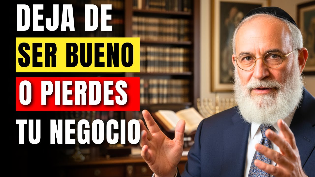 Rabino Millonario: ¿Por qué ser bueno te hace perder tu negocio? | SECRETOS JUDÍOS...