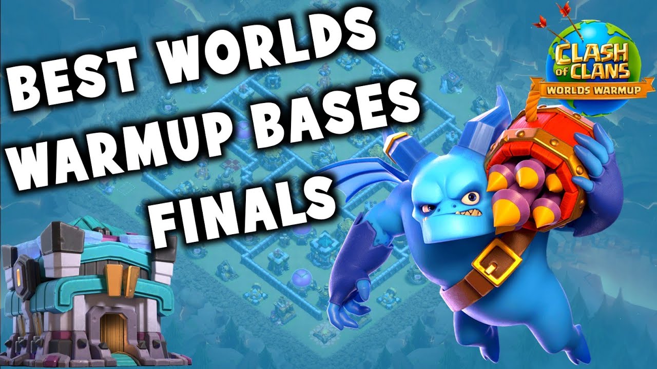Best Clash Worlds Warmup Finals | Th13 Bases with Link | Th13 War Base and CWL Base