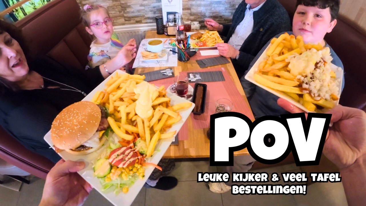 POV: Leuke kijker komt langs & Veel tafelbestellingen in de cafetaria 🍟