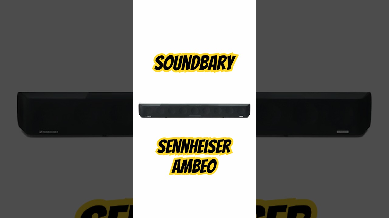 Soundbary Sennheiser AMBEO #shorts #sennheiser #soundbar #ambeo