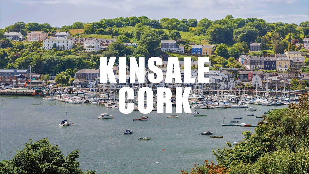 Kinsale beach and Cork City | 4K |  Shot on Iphone 14 Pro Max | DJI Mini 3 Pro