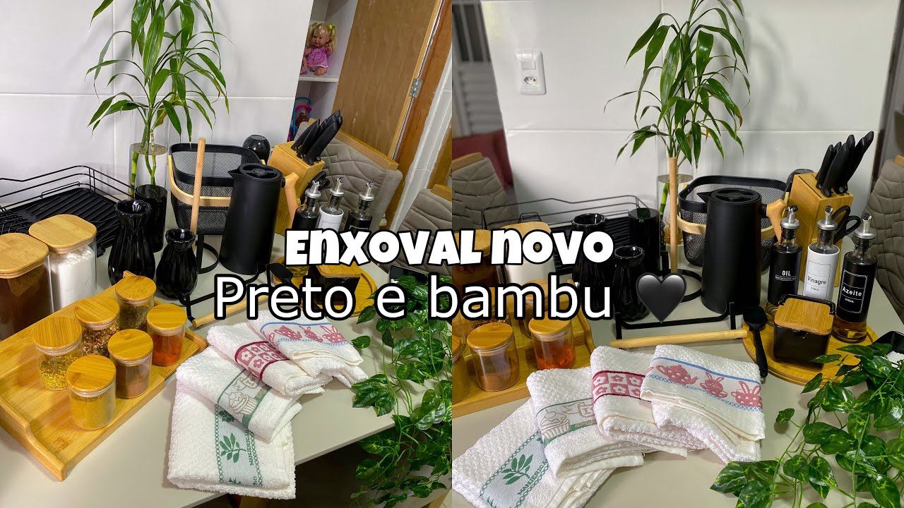 RENOVANDO MEU ENXOVAL DE CASA 🖤🫶🏼