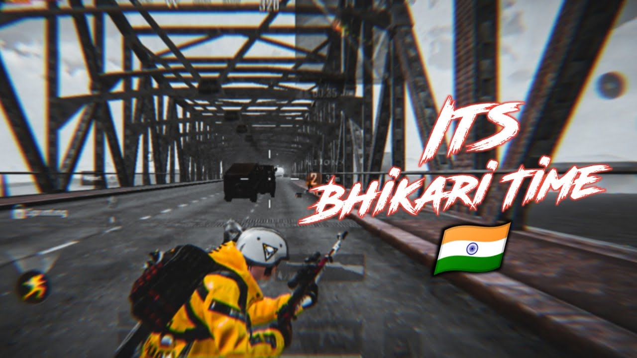 ITS Bhikari Time⚡ | 4 Finger Claw + Gyroscope | PUBG MOBILE Montage