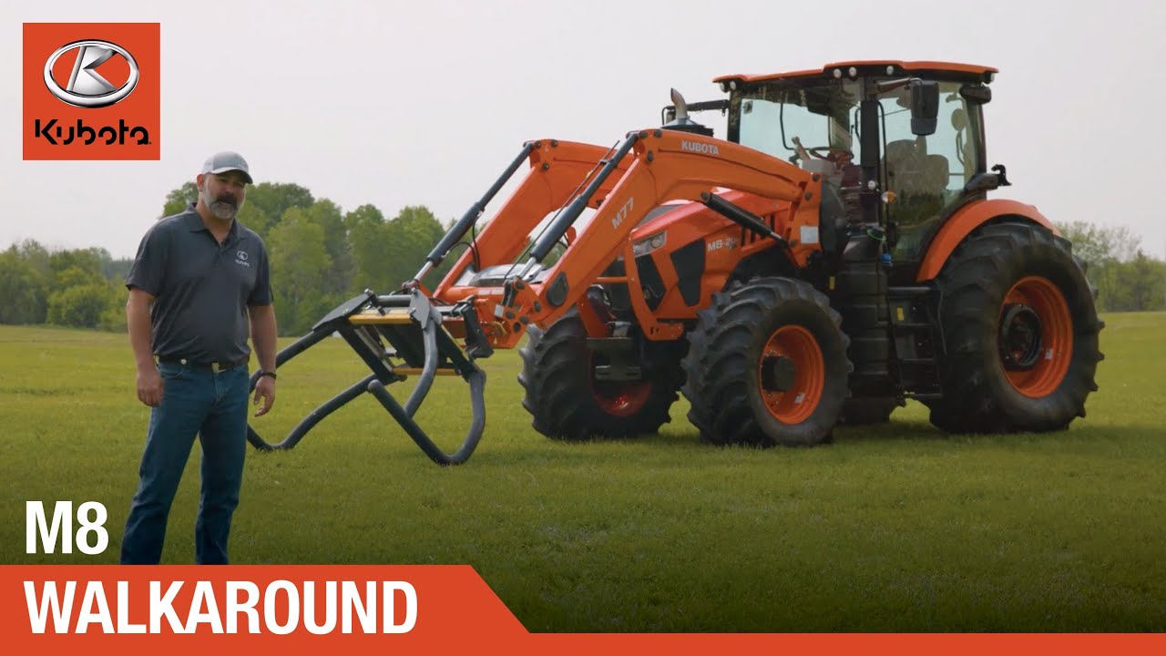 Kubota M8 Tractor Walkaround | True North Strong