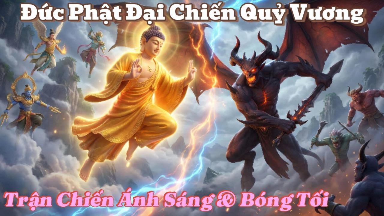 Đức Phật Đại Chiến Quỷ Vương | Trận Chiến Ánh Sáng & Bóng Tối #ducphatdaichien #storyanimationviet