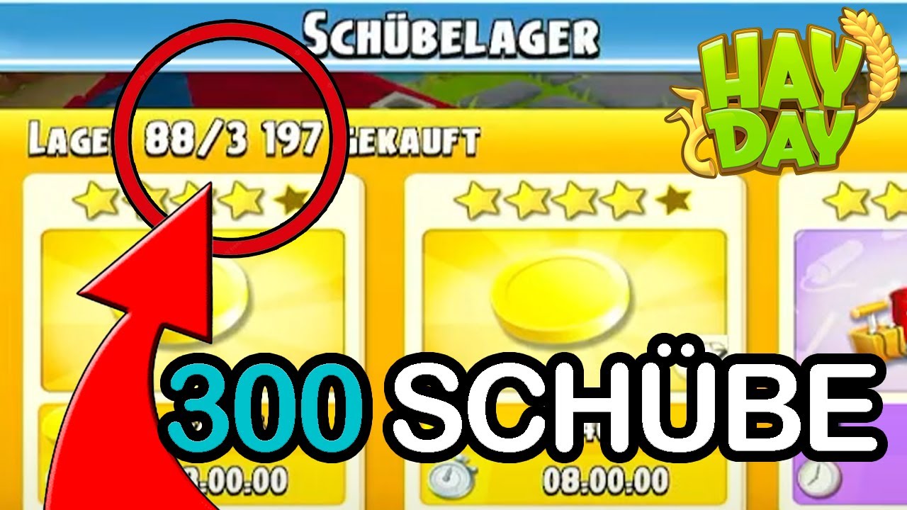 300 SCH&Uuml;BE 😂😱 Hay Day Sch&uuml;be Opening | SyromerB